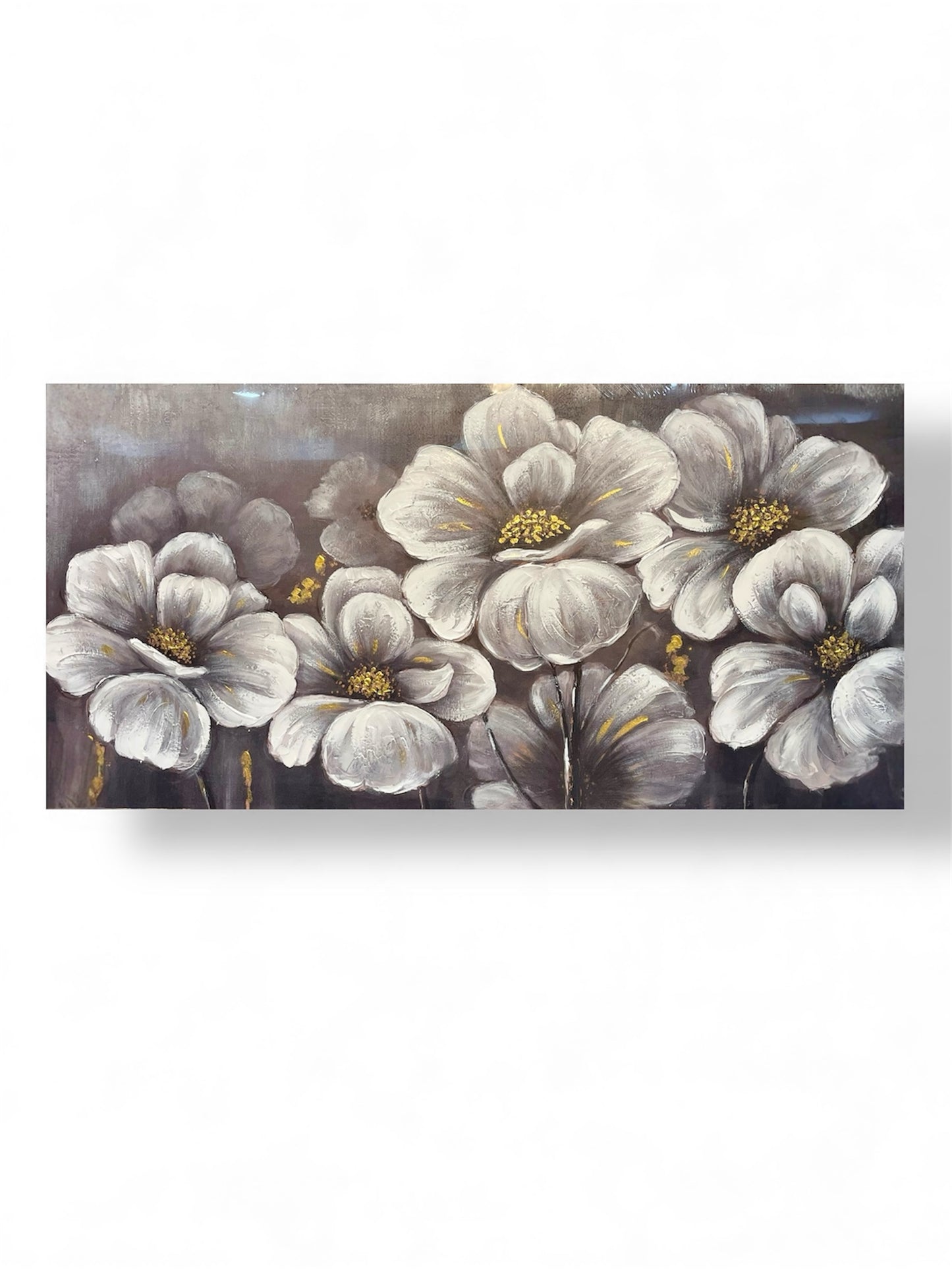 "The Luminous Bloom" - Handmade canvas painting