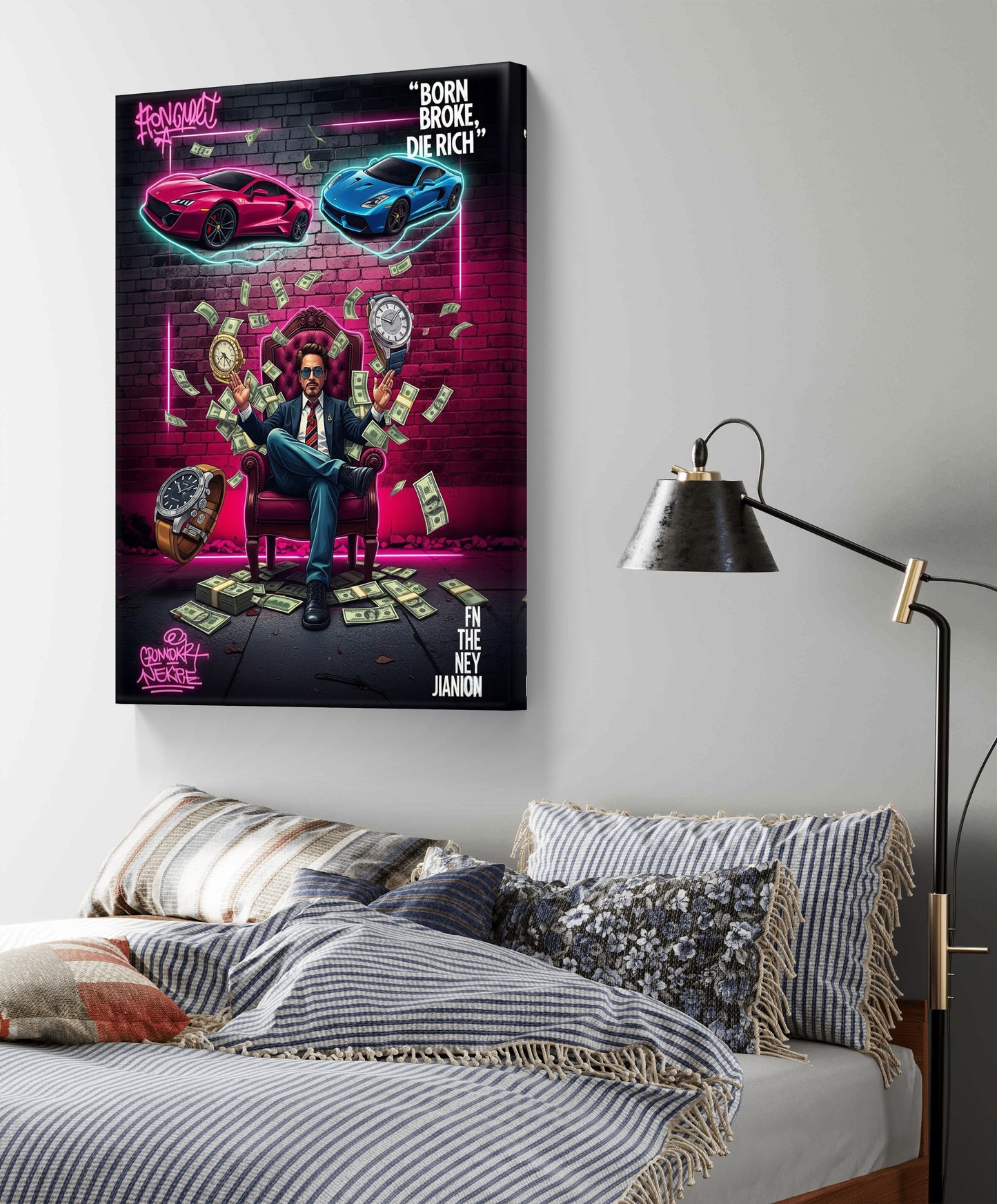 Wealth, luxury, and success - CANVAS PAINTING