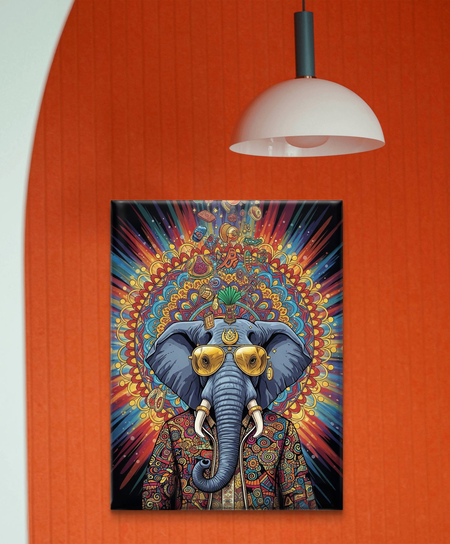 ELEPHANT ARTWORK CANVAS PAINTING