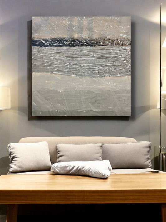 ''Whispers of the Horizon'' - Handmade canvas painting