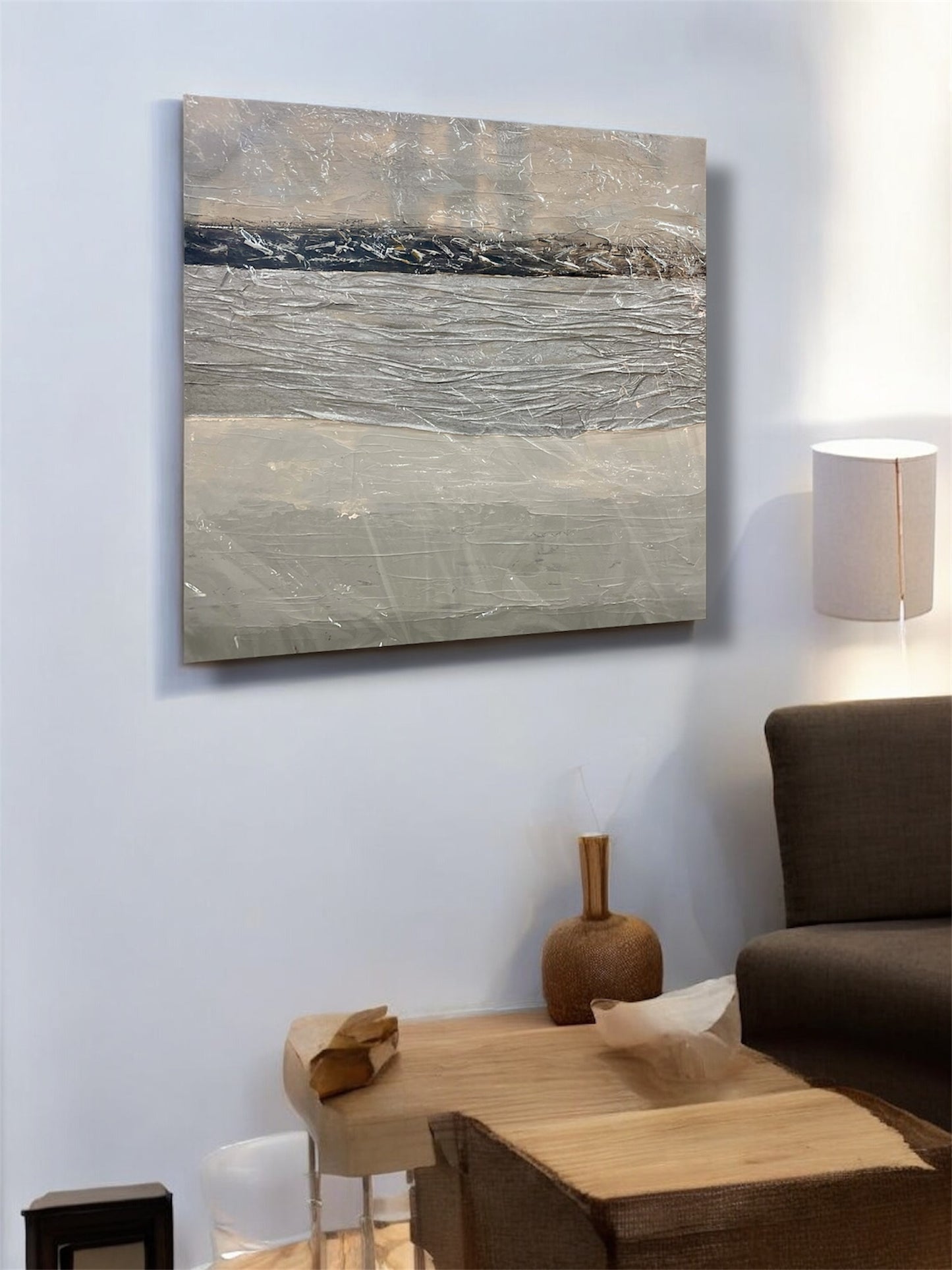 ''Whispers of the Horizon'' - Handmade canvas painting