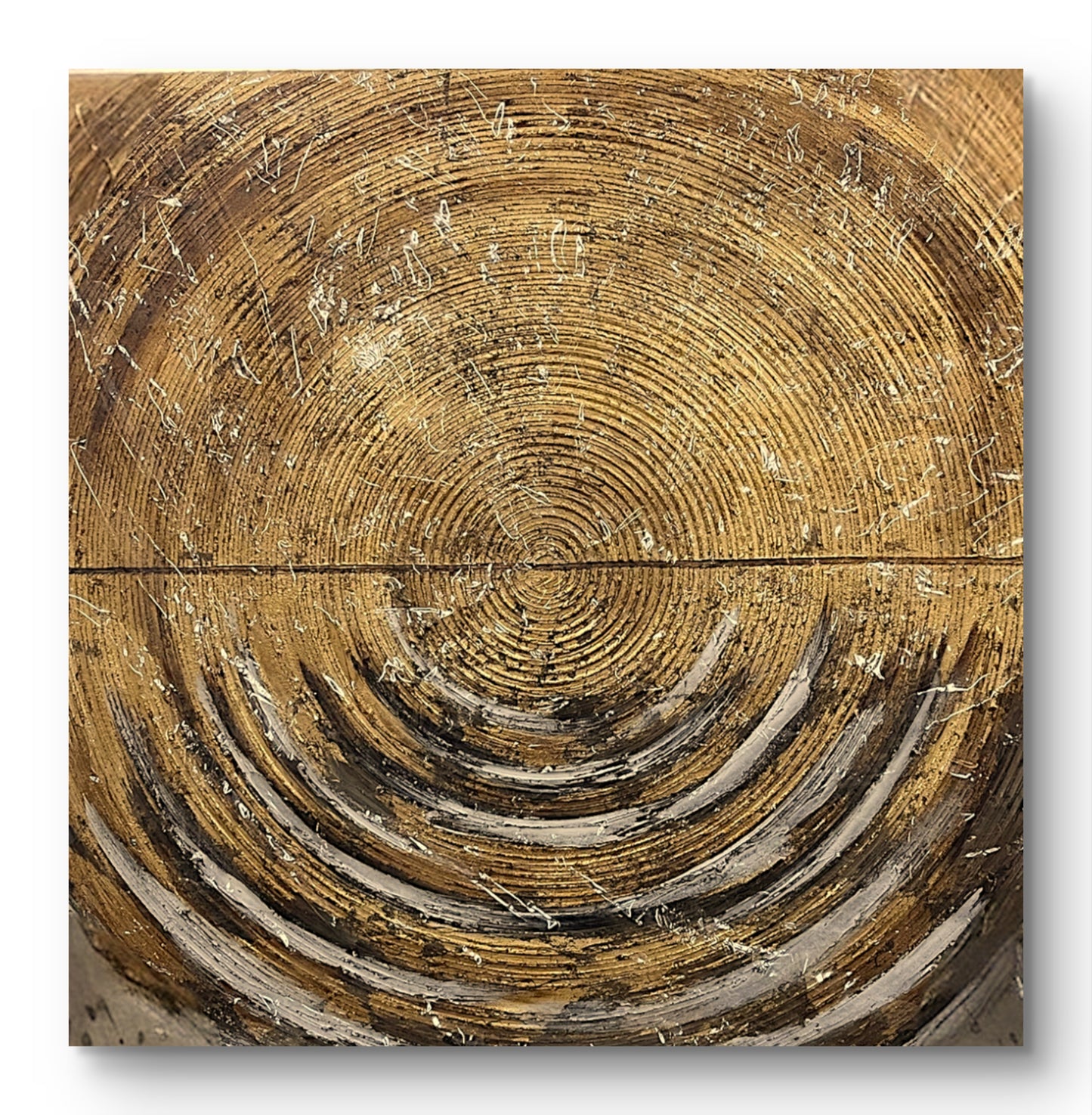 ''Earth’s Pulse'' - Handmade canvas painting