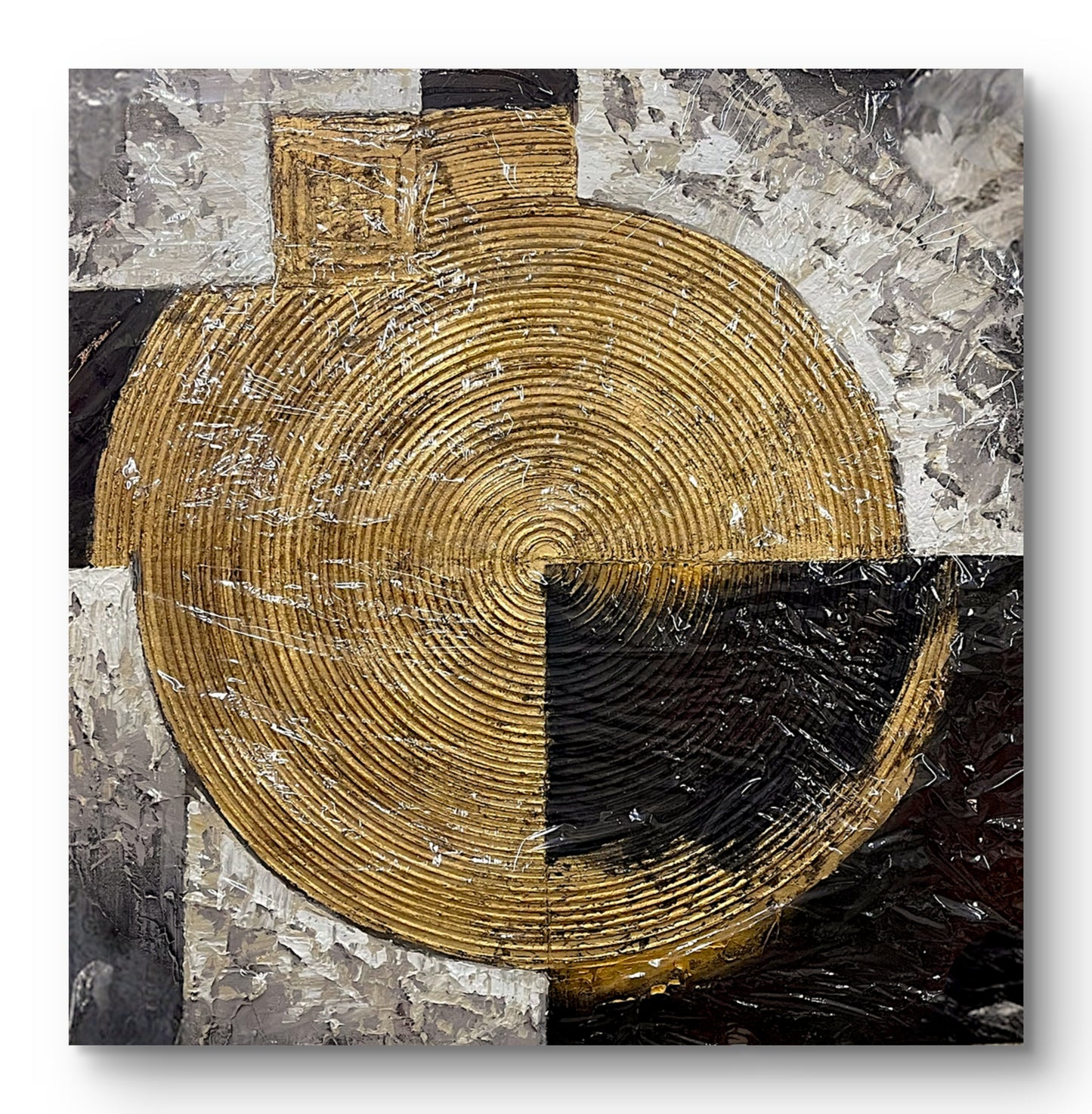 "Stillness in Motion" - Handmade canvas painting