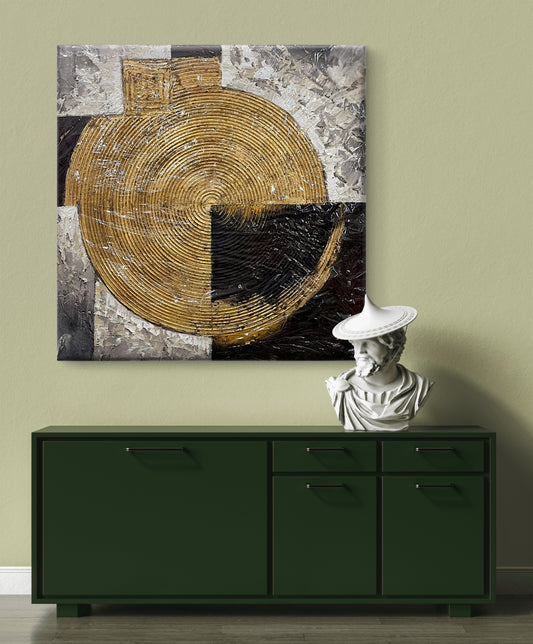 "Stillness in Motion" - Handmade canvas painting