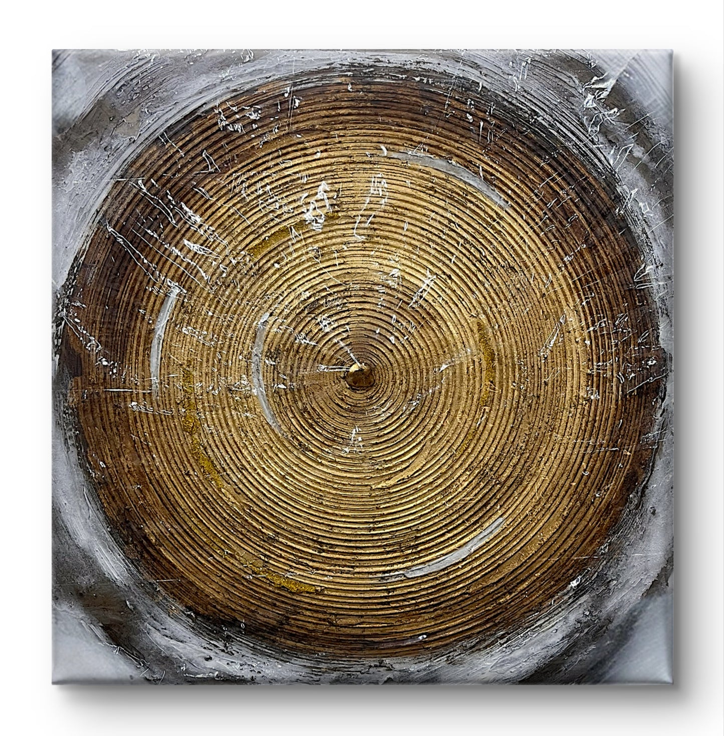 "Center of Becoming" - Handmade canvas painting