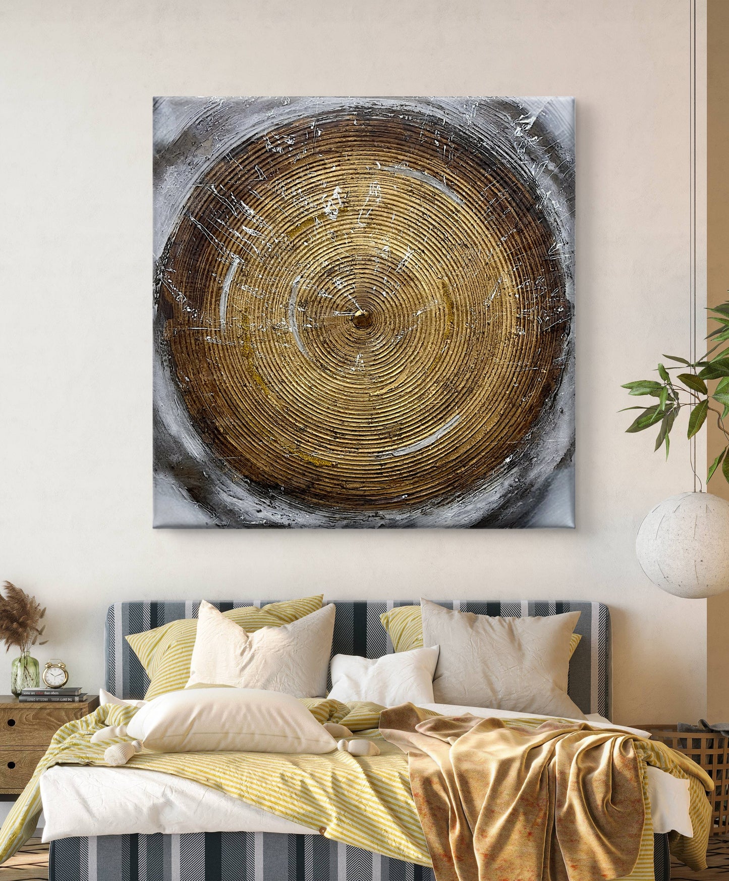 "Center of Becoming" - Handmade canvas painting