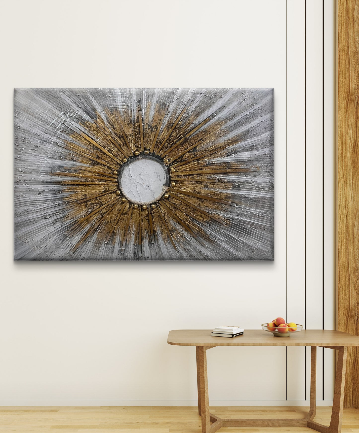 Handmade canvas painting - Radiance Within