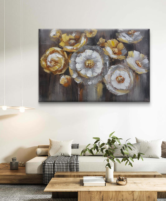Handmade canvas painting - Eternal Bloom