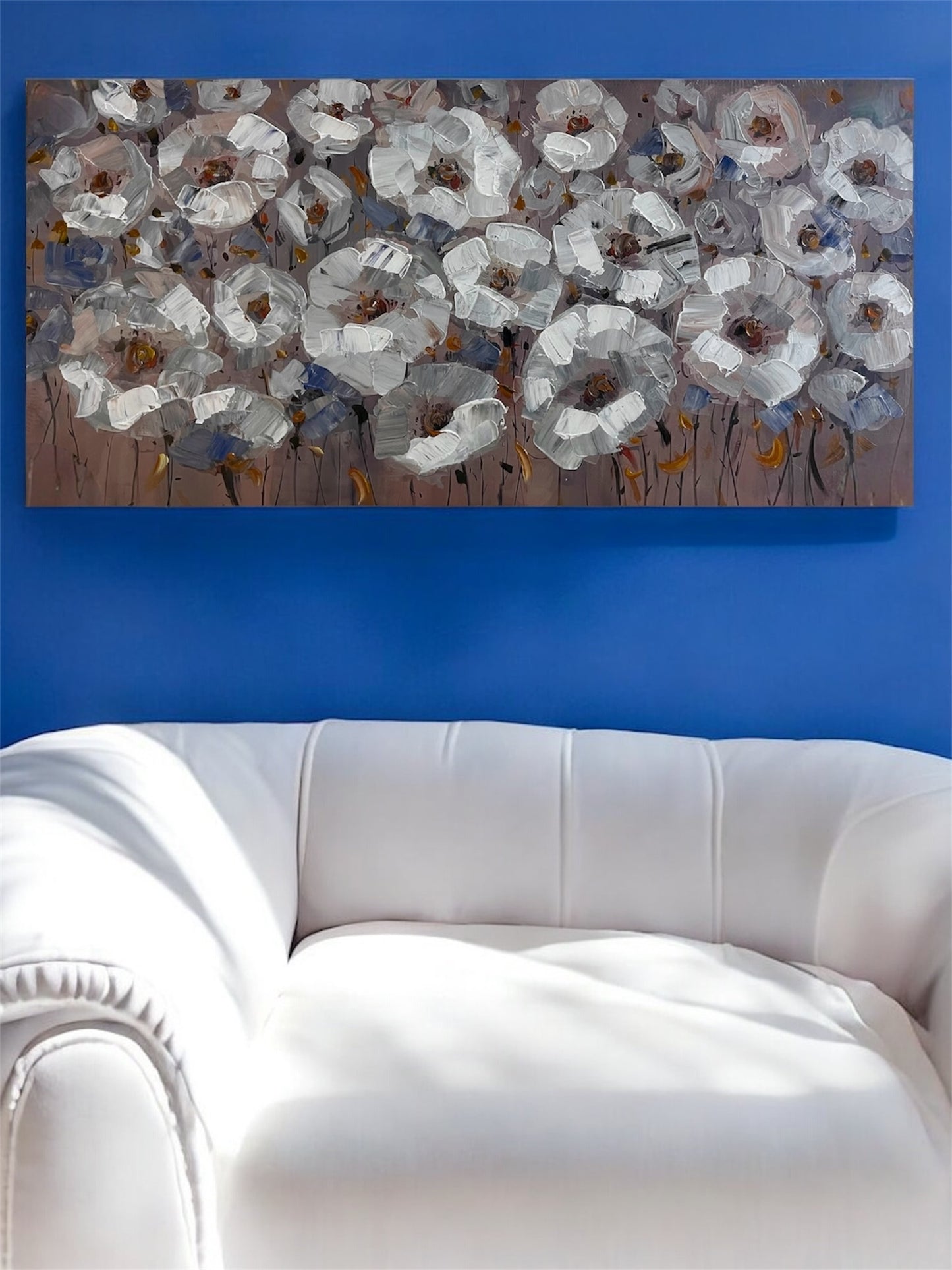 Gossamer Blooms - Handmade canvas painting