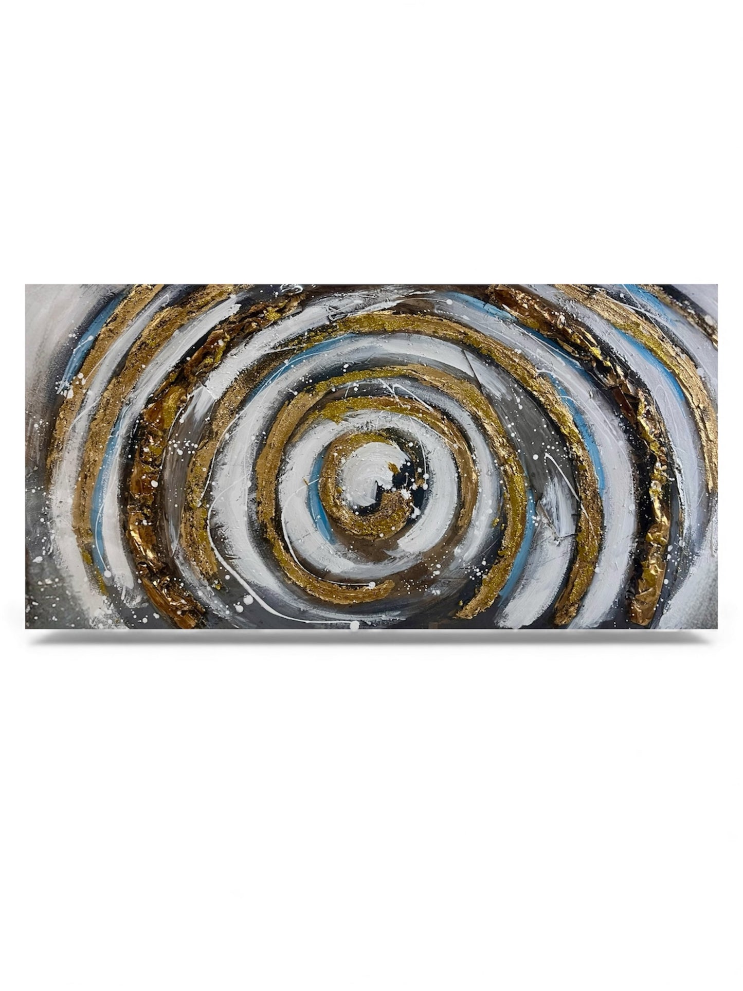 Handmade canvas painting - Celestial Vortex