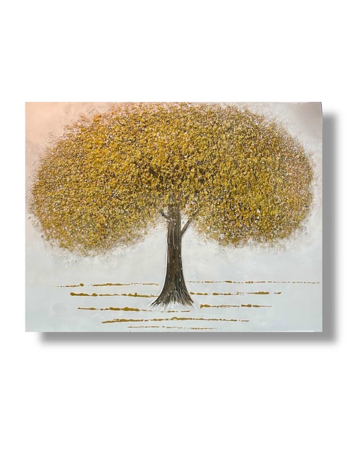''The Gilded Canopy'' - Handmade canvas painting