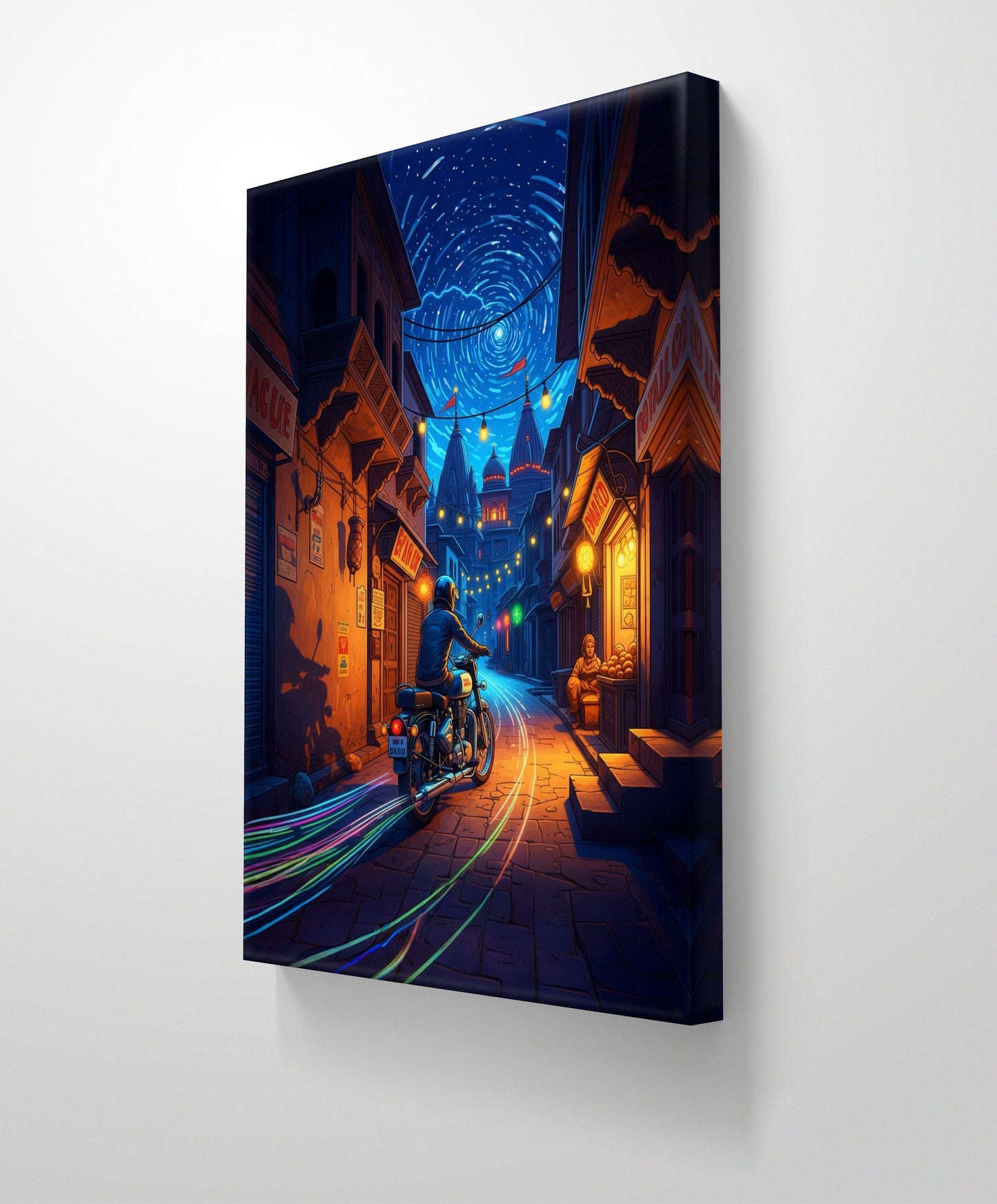 CANVAS PAINTINGS (Midnight Ride Through the Old City)